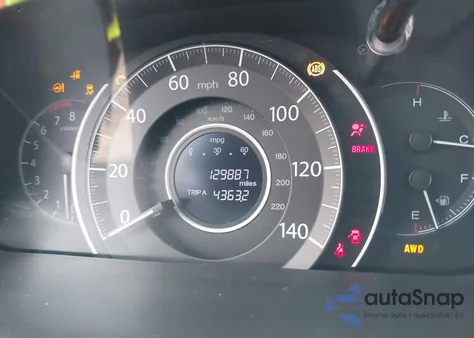 2016 Honda Cr-V Ex-L из США, поврежденный, VIN 5J6RM4H7XGL080334